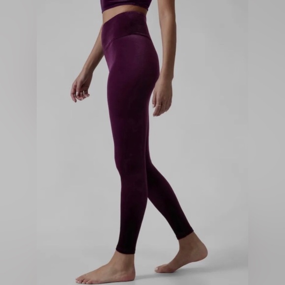 Athleta Elation Velvet Tight Leggings - Picture 2 of 11